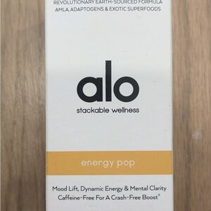 ALO Yoga Energy Pop Supplement - White and Yellow